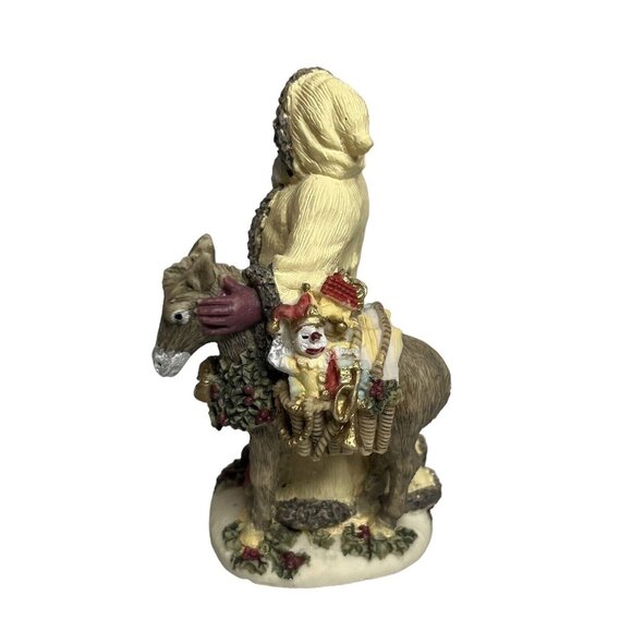 The International Santa Claus Collection 1993 Samichlaus Switzerland Statue - Picture 5 of 13